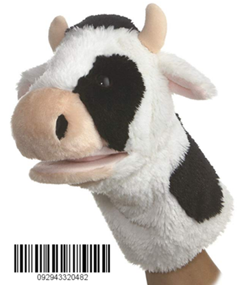 Betheaces Cow Puppet