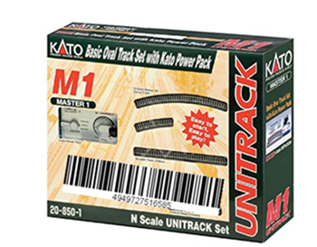 Betheaces M1 UNITRACK Basic Oval with Kato Power Pack