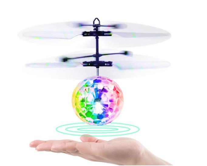 Betheaces Flying Ball, Kids Toys Remote Control Helicopter Mini Drone UPC:795890987486