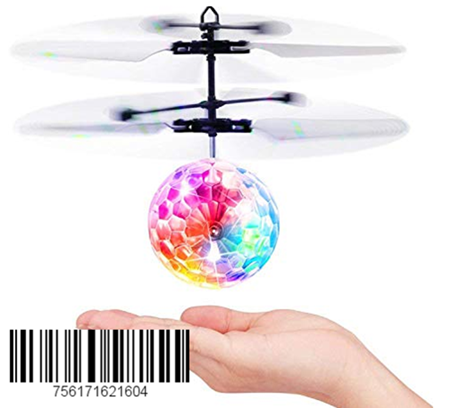 Betheaces Flying Ball, Kids Toys Remote Control Helicopter Mini Drone Magic RC Flying Toys (style-2)