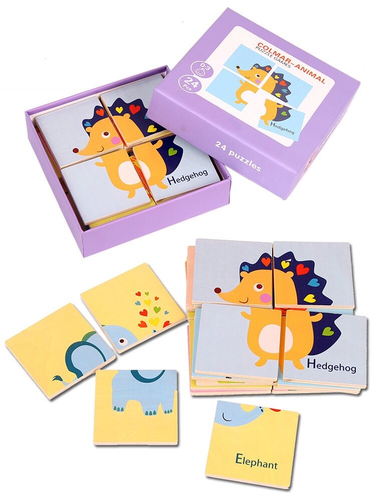 Mafbeanl Puzzles For Kids Ages 2-5 Preschool Learning Toys Jumbo Floor Puzzles For Toddlers&Kids Ages 2-4 Years Old